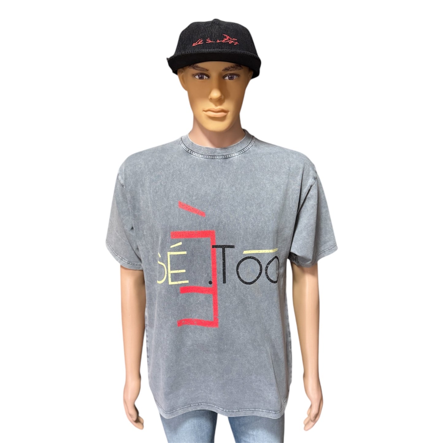 Blènd Heavyweight Tee (Vintage Gray) (Oversized)