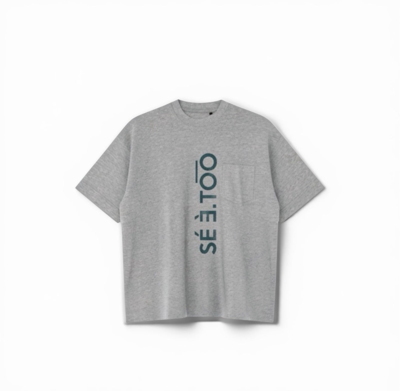 Pocket Tee (Heather Gray/Pine)