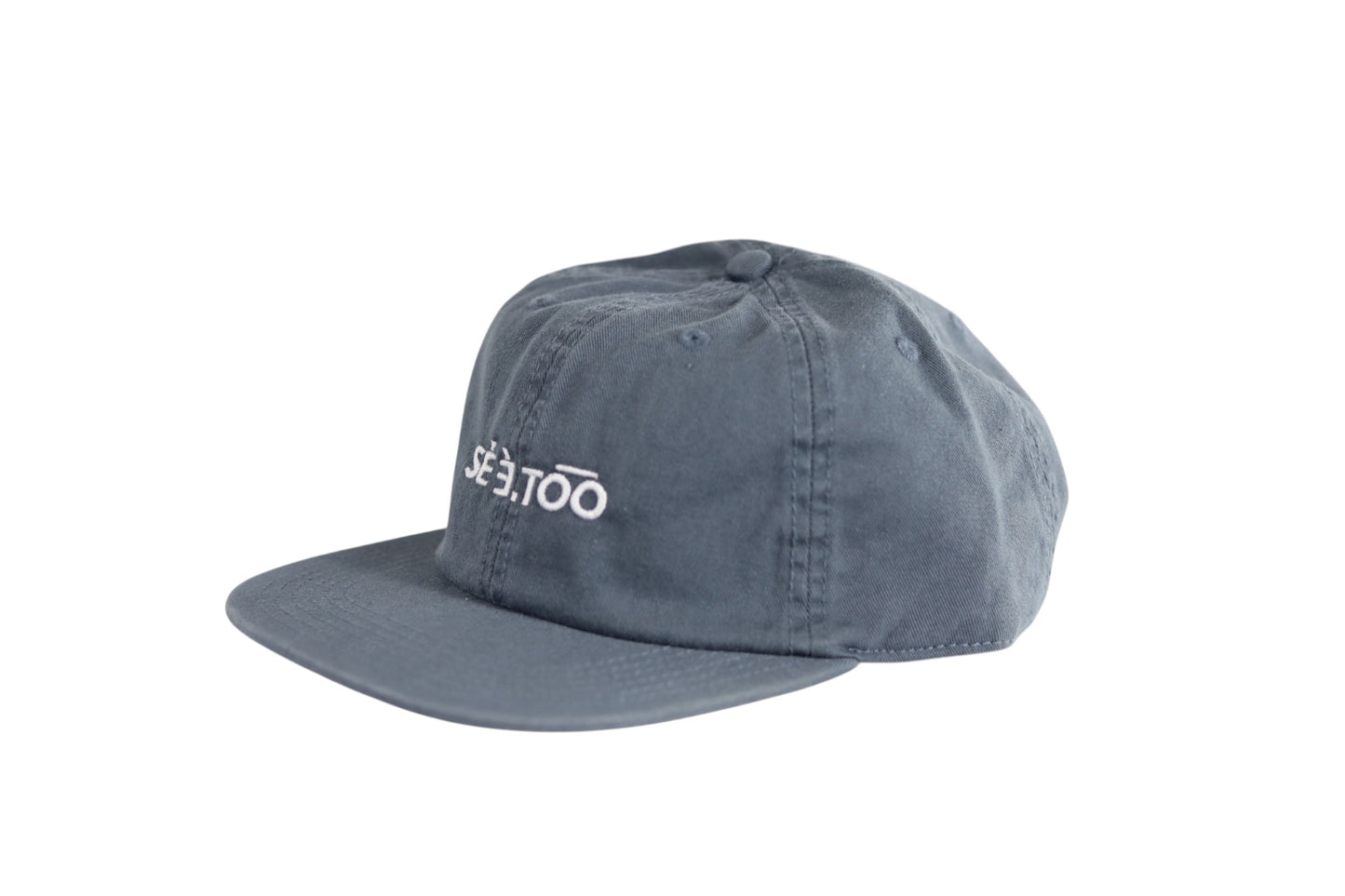 Flat Brim Cap (Petro Blue)