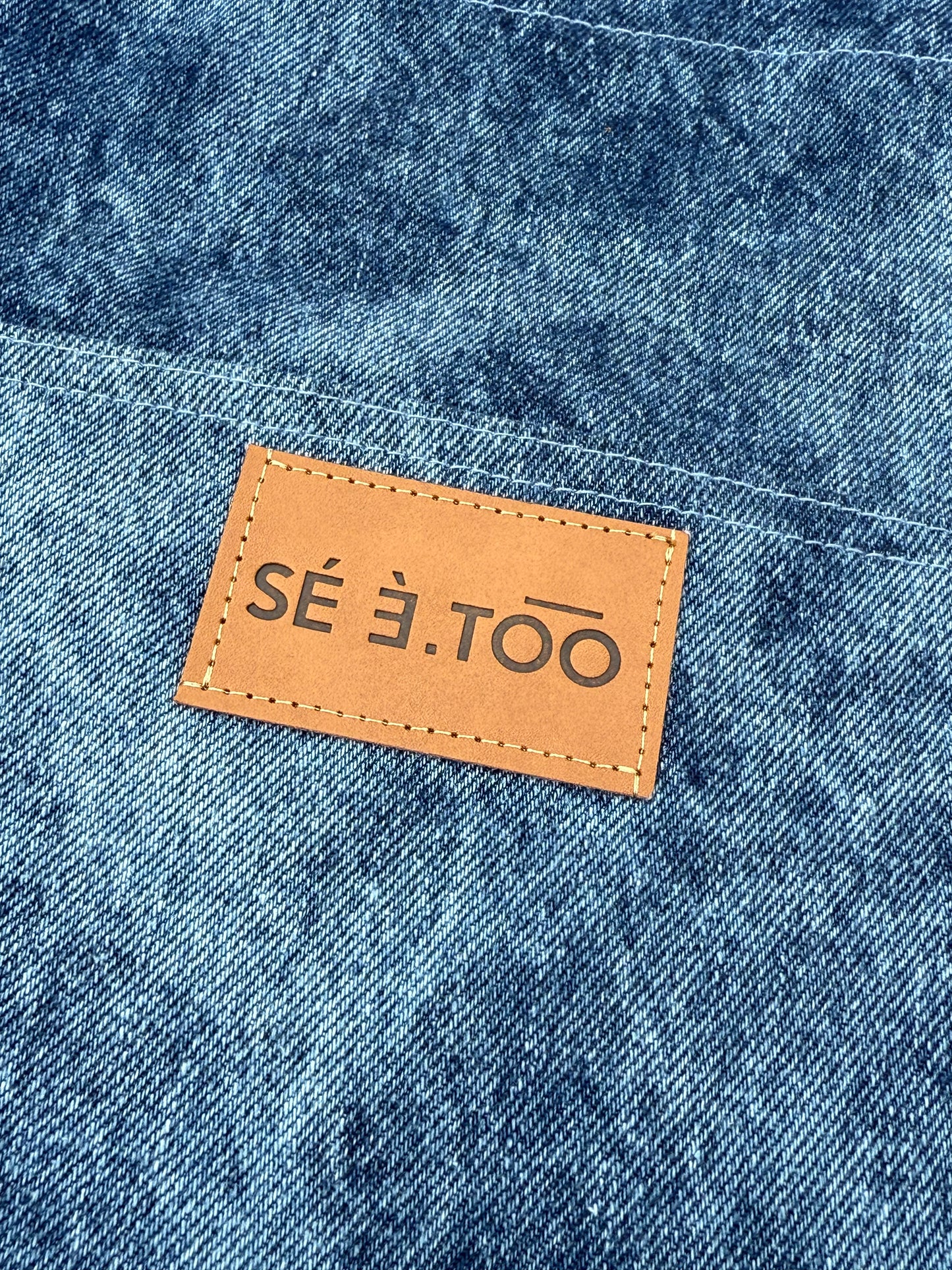 Denim Carrie Bag (Acid Wash)