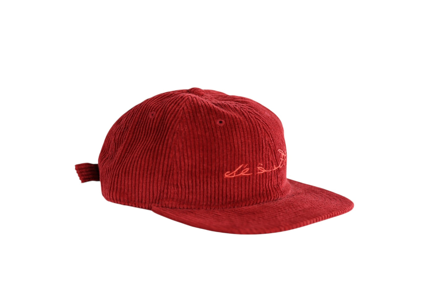 Corduroy Cap (Burgundy)