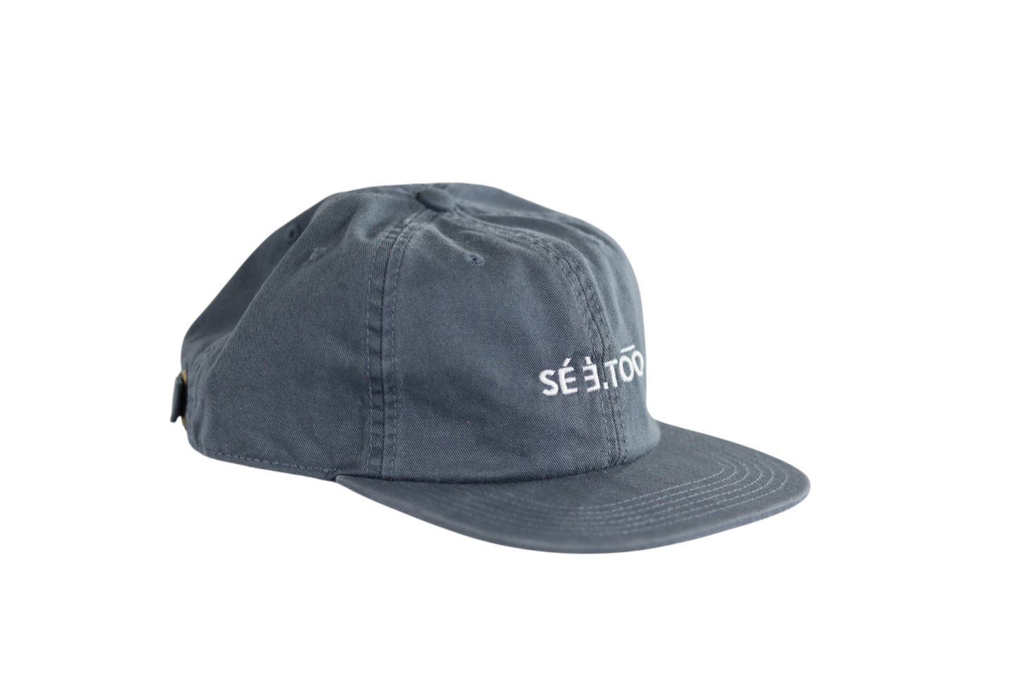 Flat Brim Cap (Petro Blue)