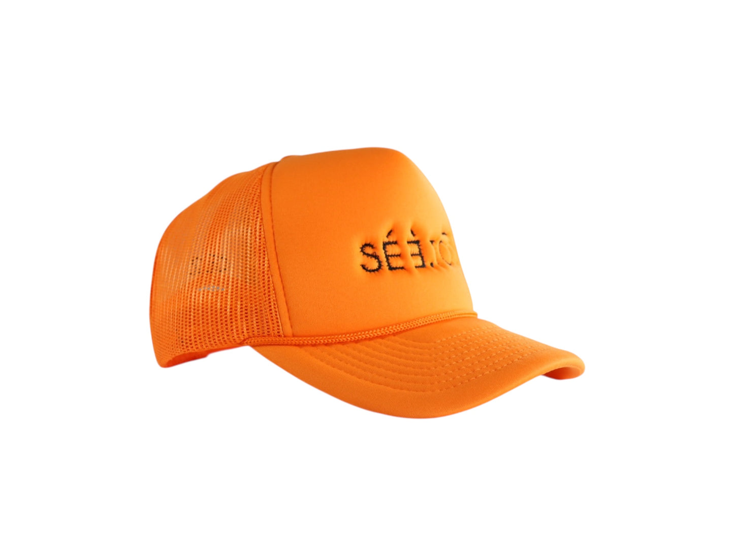 Trucker Cap (Orange/Black)