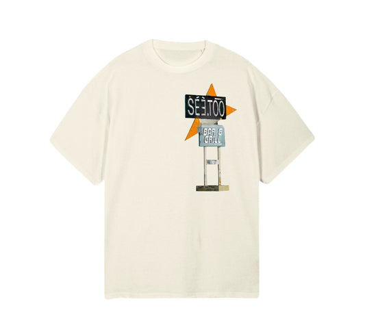 B&G Heavyweight Tee (Oversized) (Natural)