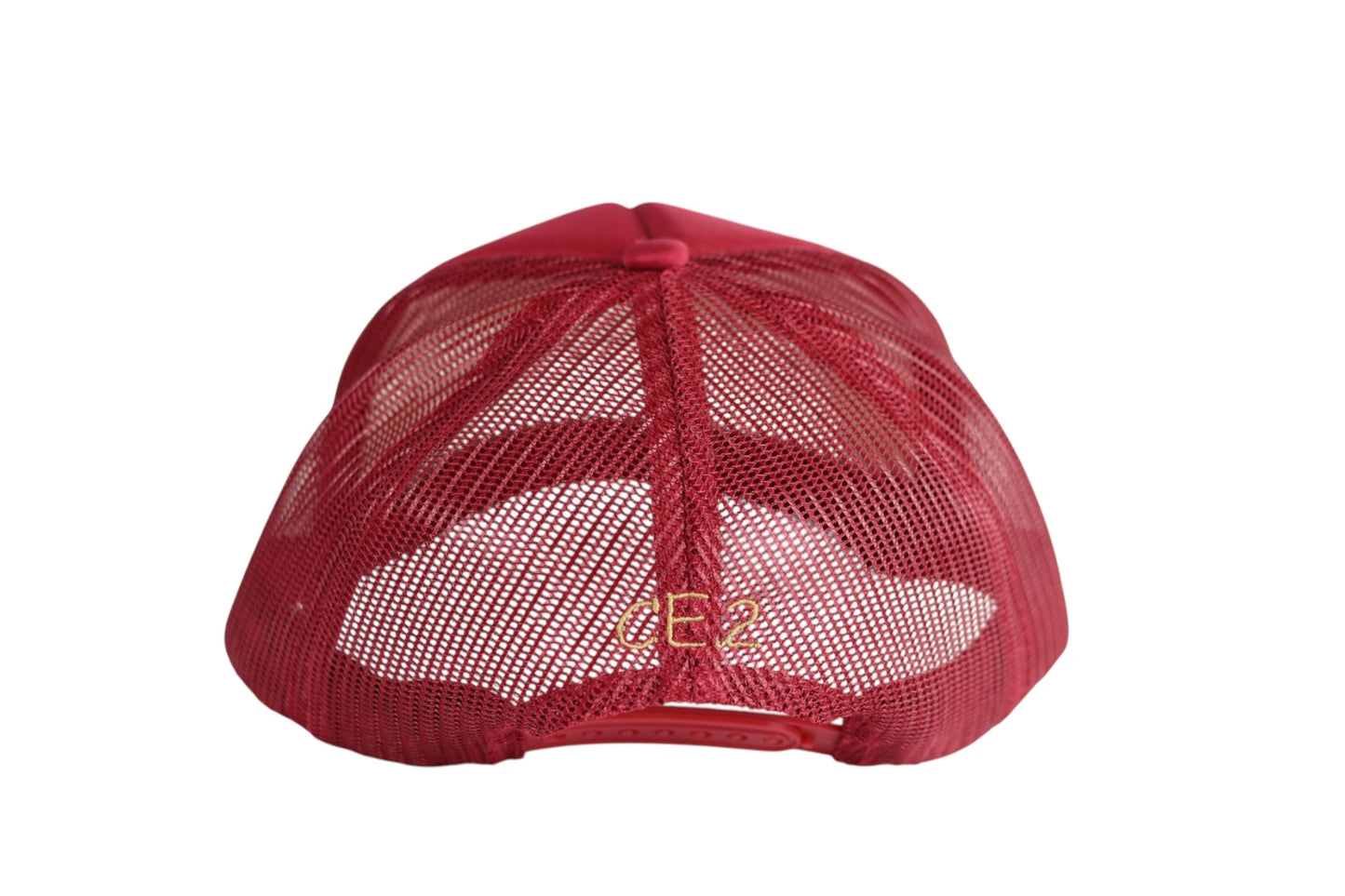 Trucker Cap (Maroon/Metallic Gold)