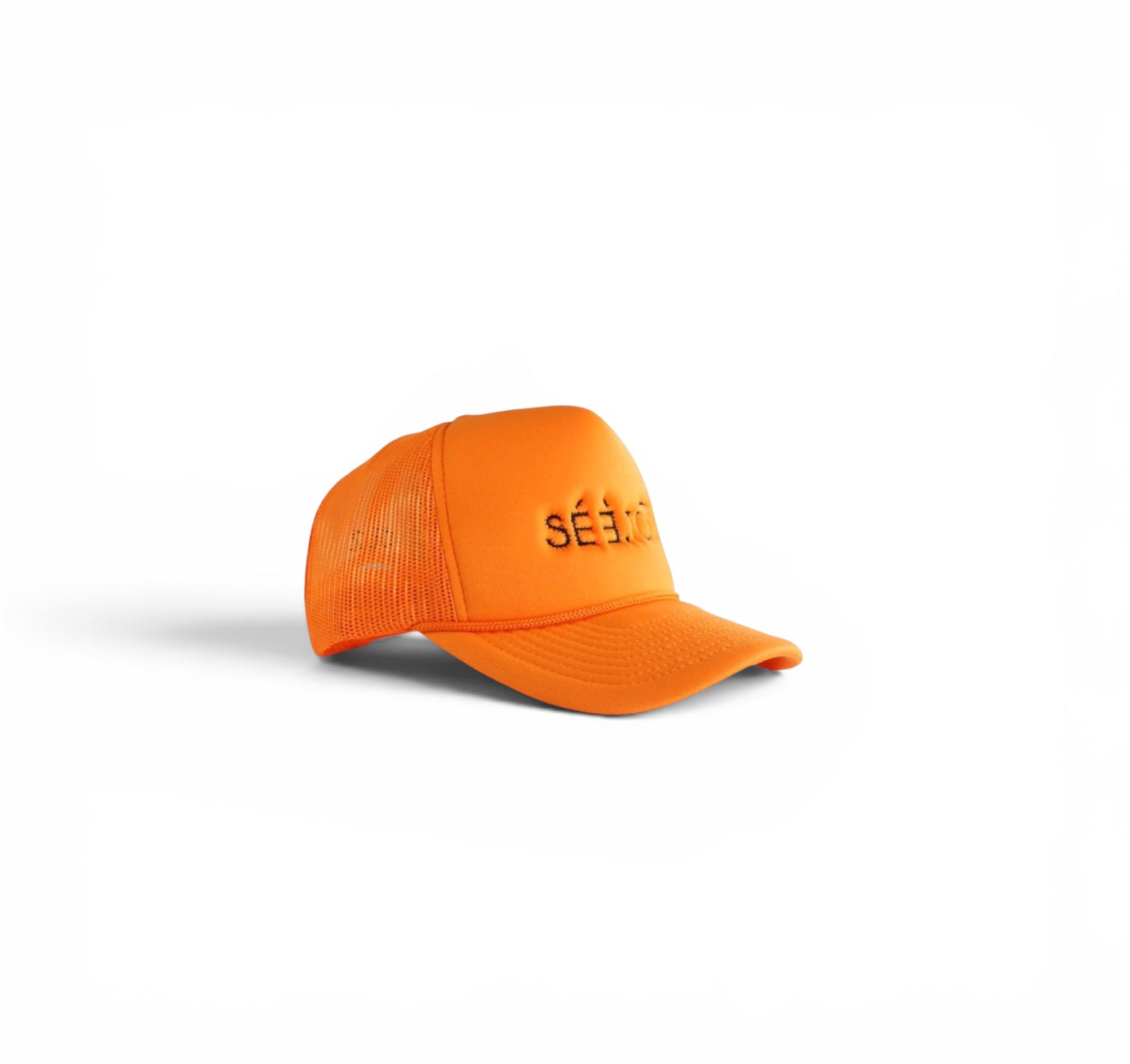Trucker Cap (Orange/Black)