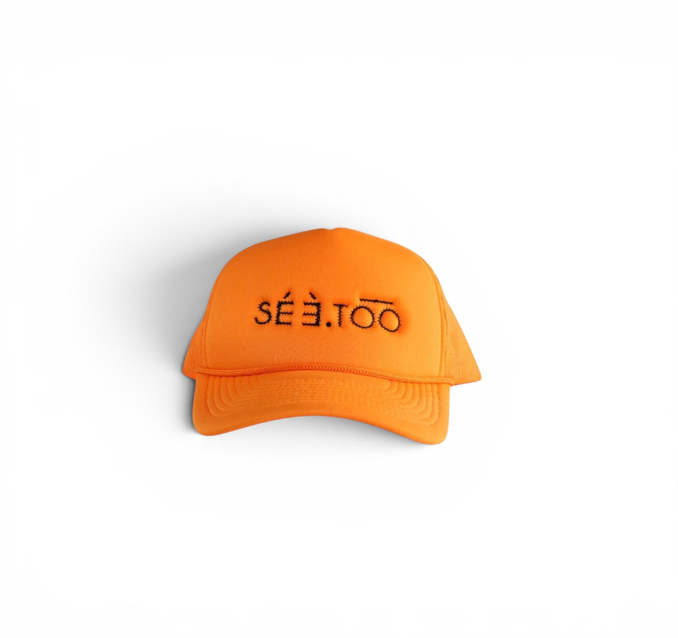 Trucker Cap (Orange/Black)