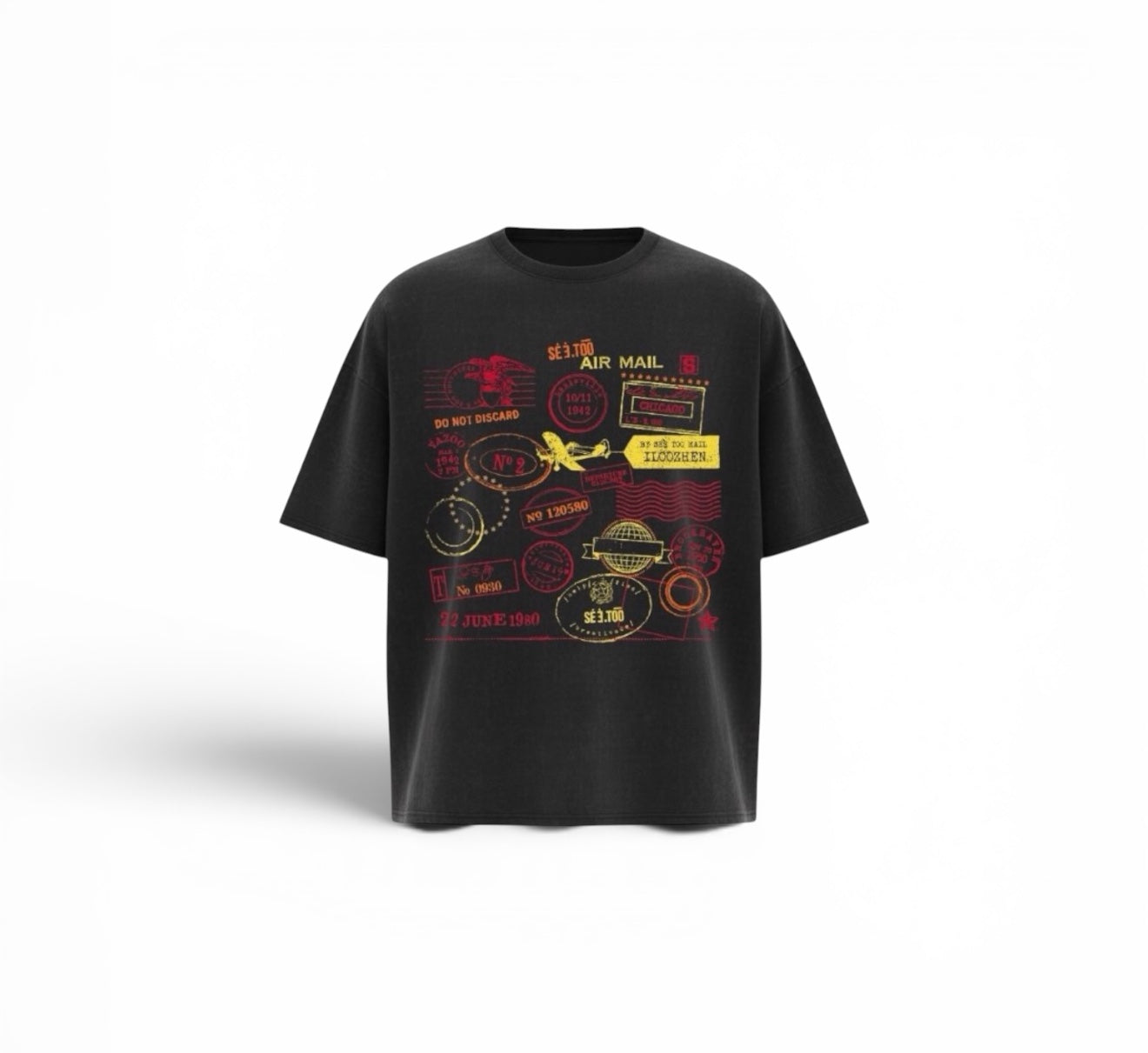 Arrival / Departure Oversized Tee
