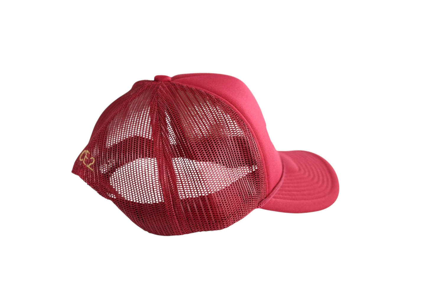 Trucker Cap (Maroon/Metallic Gold)