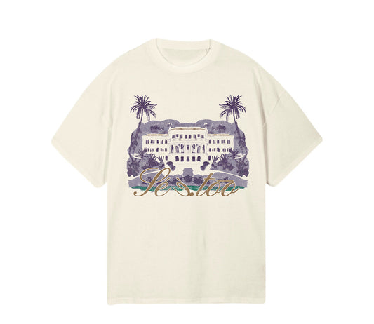 The Embassy Heavyweight Tee (Oversized)(Natural)