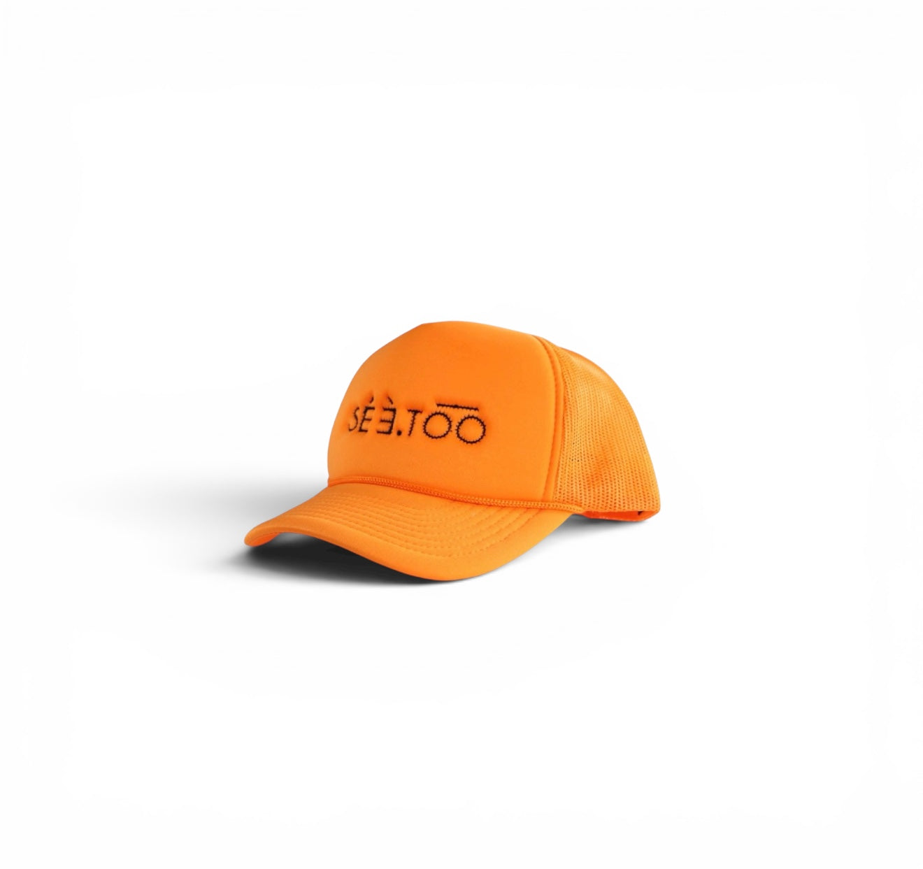 Trucker Cap (Orange/Black)