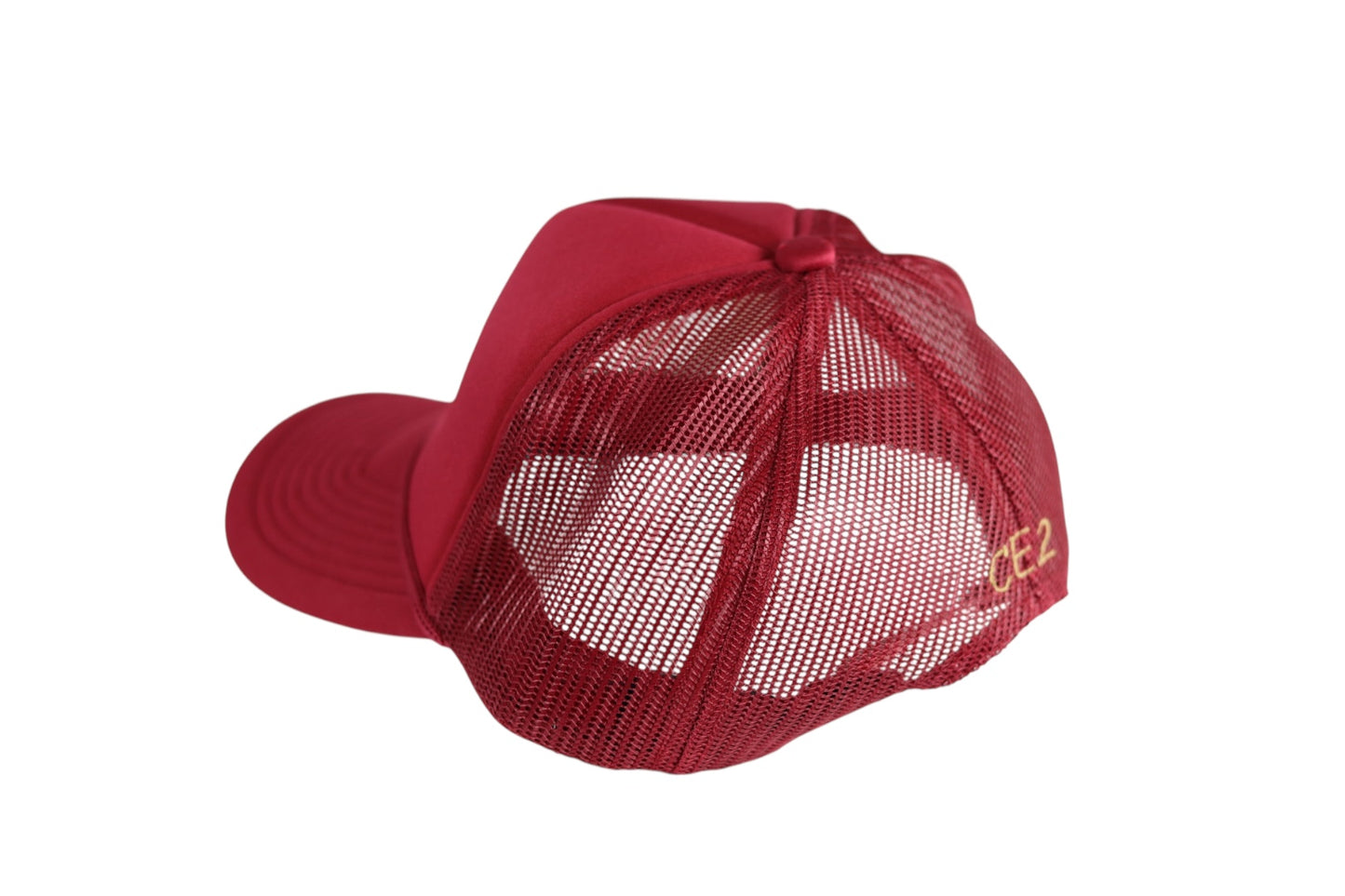 Trucker Cap (Maroon/Metallic Gold)