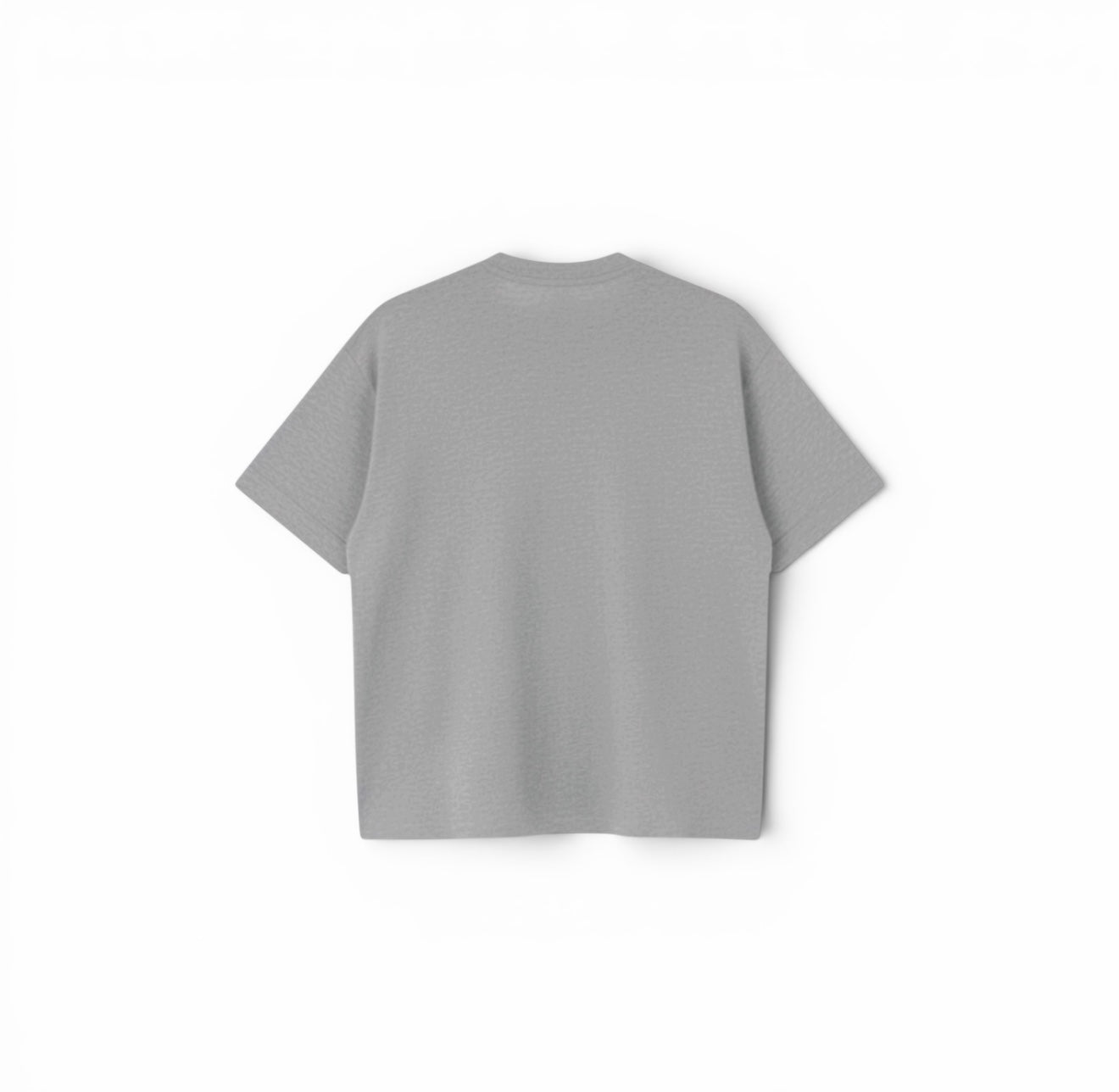 Pocket Tee (Heather Gray/ Red)