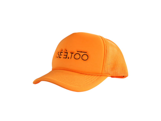 Trucker Cap (Orange/Black)