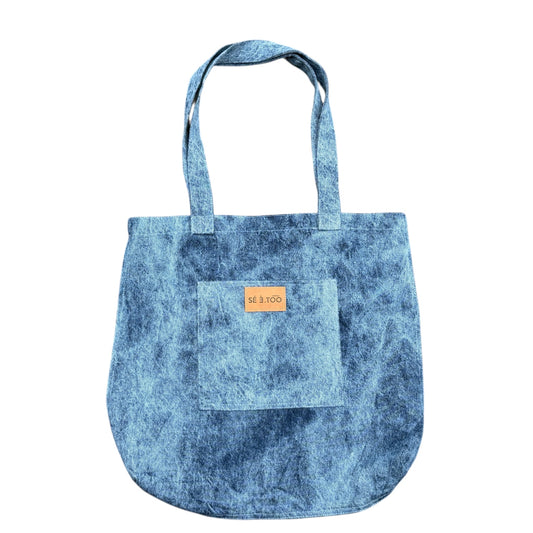 Denim Carrie Bag (Acid Wash)